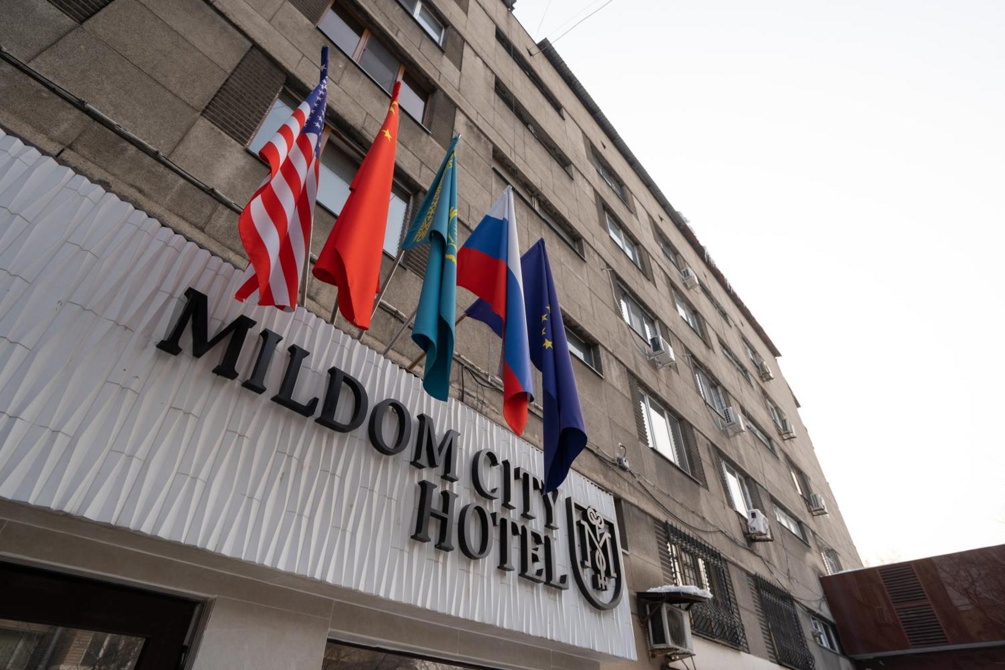 Mildom City Hotel Алматы Экстерьер фото